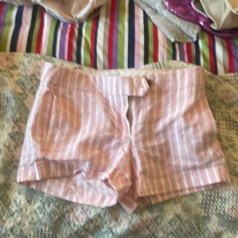 Linen jcrew shorts